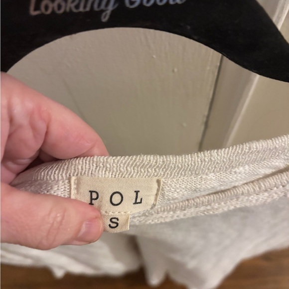 POL Off-White Textured Sweater - Picture 4 of 4